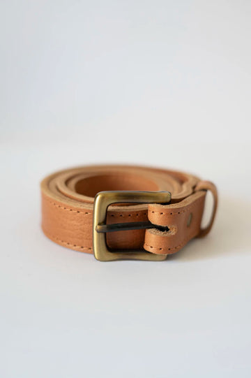 Slim Leather Belt 25mm