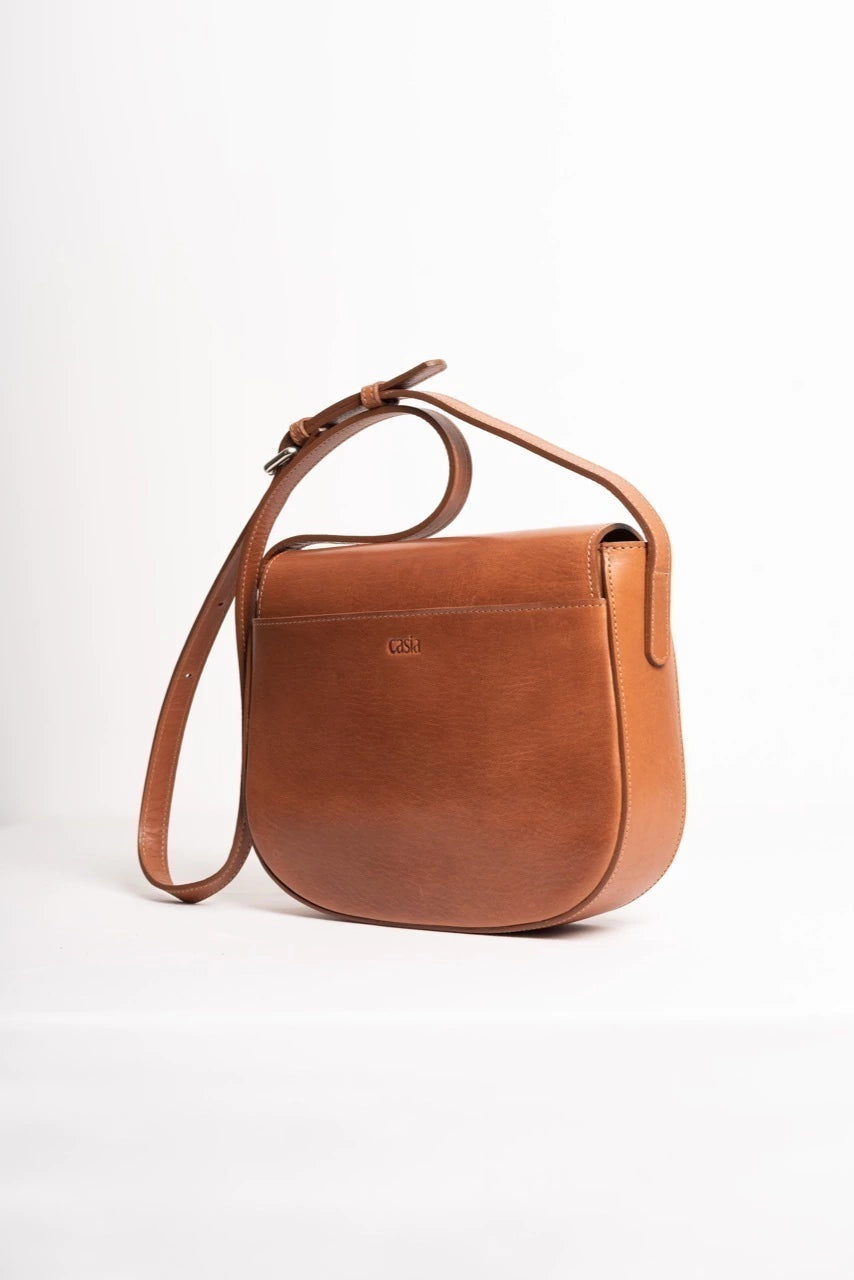 Leather bag. Shoulder bag. Full grain leather bag. Vegetable tanned leather purse. Smooth leather crossbody bag.