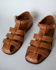 caramel fisherman sandals for her