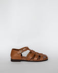 fishermen sandals caramel