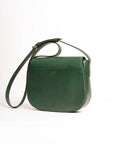 Leather bag. Shoulder bag. Full grain leather bag. Vegetable tanned leather purse. Smooth leather crossbody bag.