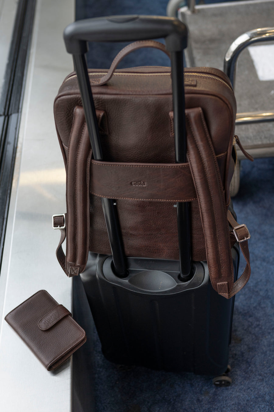 Leather Passport Holder - Pino