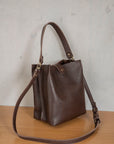 Leather crossbody bag - Lago
