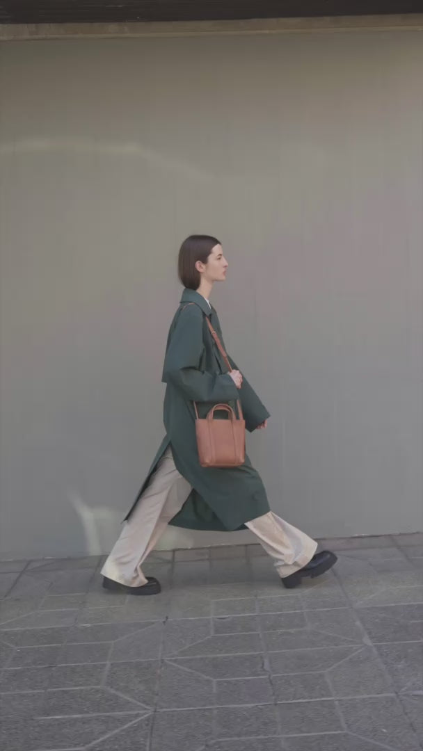 Leather crossbody bag - Yunga