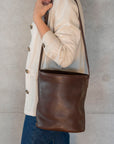 Leather crossbody bag - Río