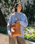 Leather crossbody bag - Río
