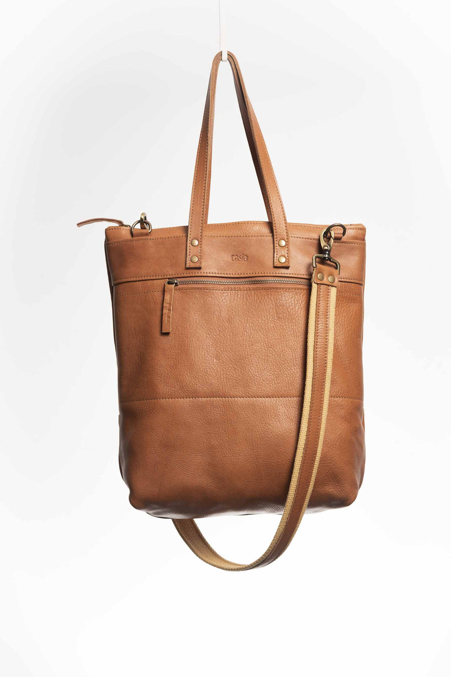 Leather bag. Full grain leather tote bag. Shoulder bag. Vegetable tanned leather bag. Crossbody bag.