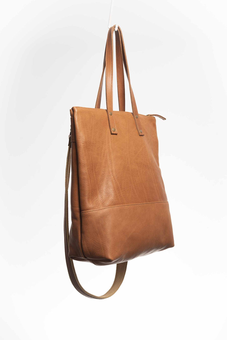 Leather bag. Full grain leather tote bag. Shoulder bag. Vegetable tanned leather bag. Crossbody bag.