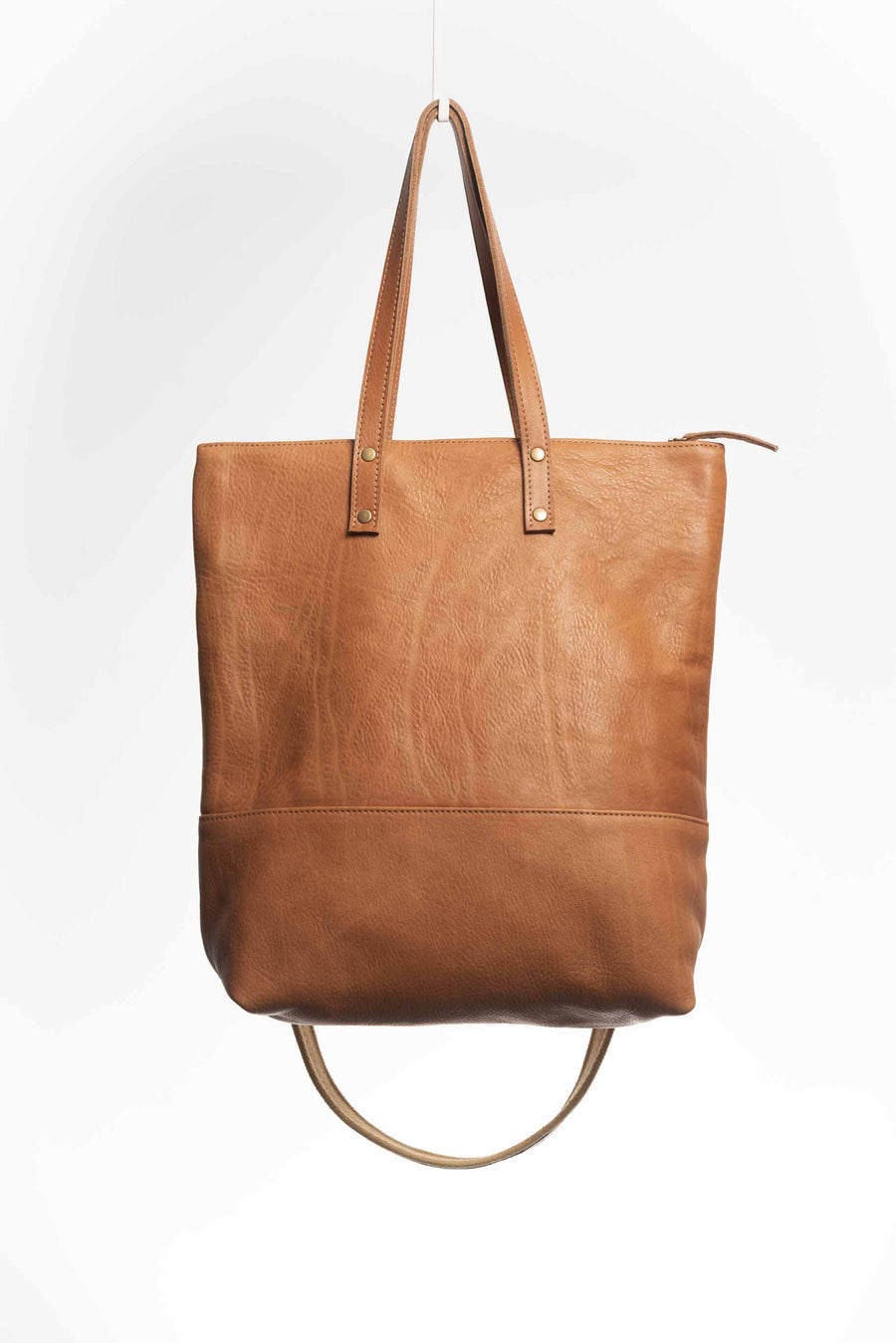 Leather bag. Full grain leather tote bag. Shoulder bag. Vegetable tanned leather bag. Crossbody bag.
