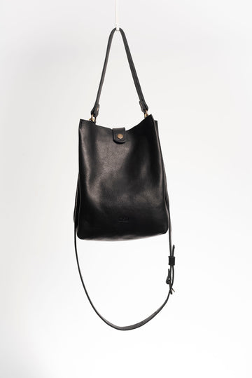 Full grain leather mini tote bag. Vegetable tanned leather shoulder bag. Crossbody bag. Leather purse.
