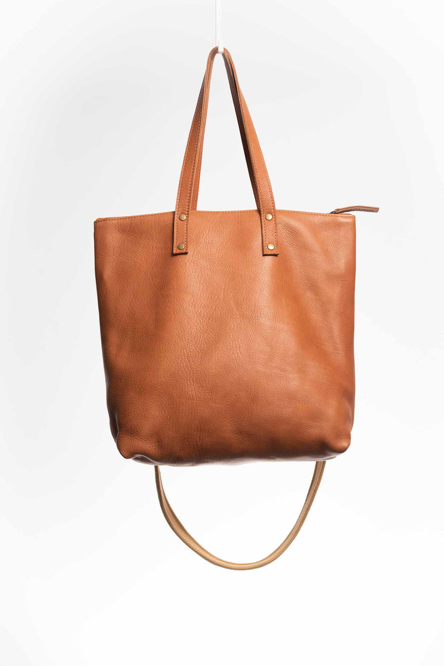 Leather bag. Full grain leather tote bag. Shoulder bag. Vegetable tanned leather bag. Crossbody bag.