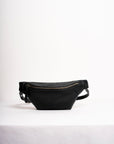 Leather fanny pack. Full grain leather belt bag. Vegetable tanned leather.