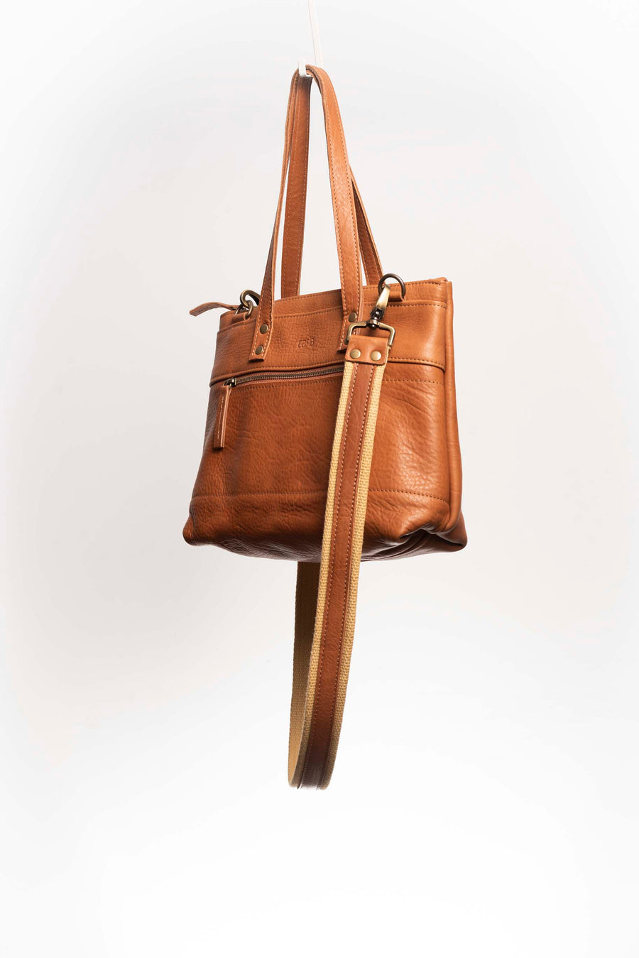 Leather bag. Full grain leather tote bag. Shoulder bag. Vegetable tanned leather bag. Crossbody bag.